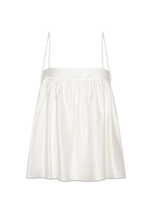 STRIPED SLIP TOP - Bright White-Top-Rotate-Butler Loftet