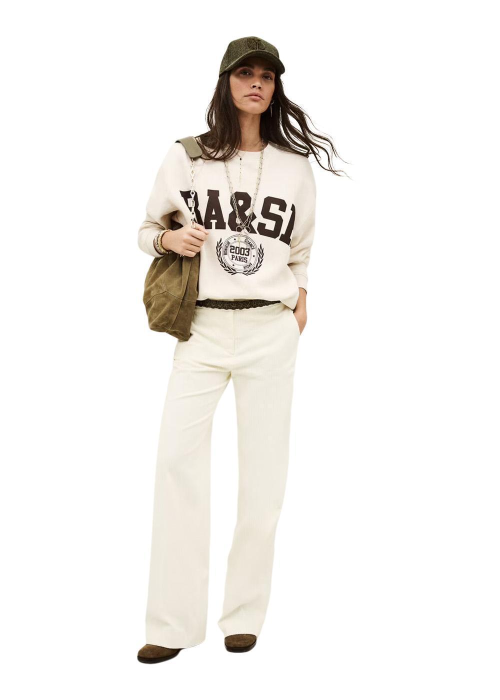 SWEAT FENJA - Beigechine-Sweatshirts-Ba&sh-Butler Loftet