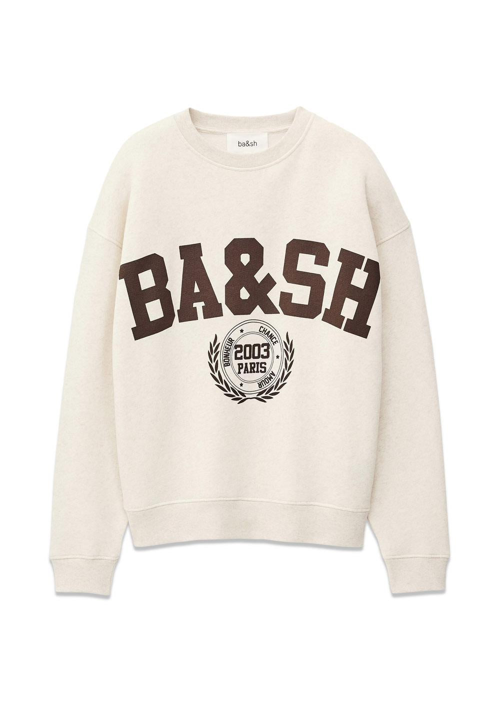 SWEAT FENJA - Beigechine-Sweatshirts-Ba&sh-Butler Loftet