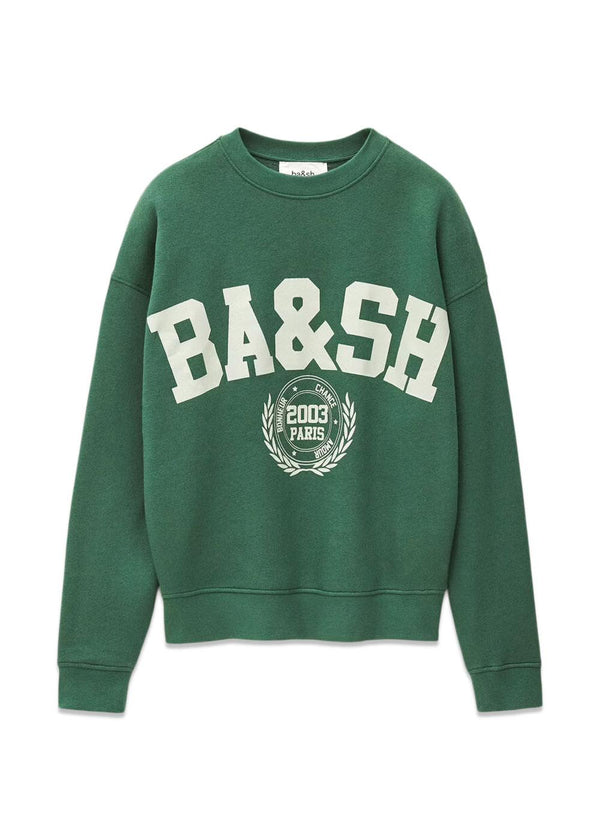 SWEATSHIRT FENJA - Emeraude-Sweatshirts-Ba&sh-Butler Loftet