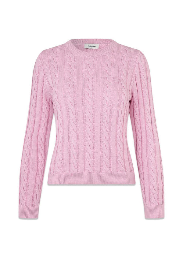 Sabremd o-neck - Fragrant Lilac-Knitwear-Modström-Butler Loftet