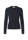 Sabremd o-neck - Navy Sky-Knitwear-Modström-Butler Loftet
