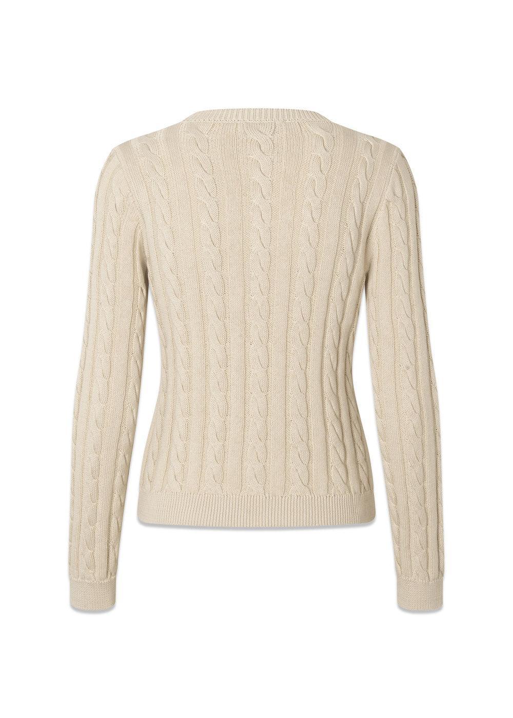 Sabremd o-neck - Summer Sand-Knitwear-Modström-Butler Loftet