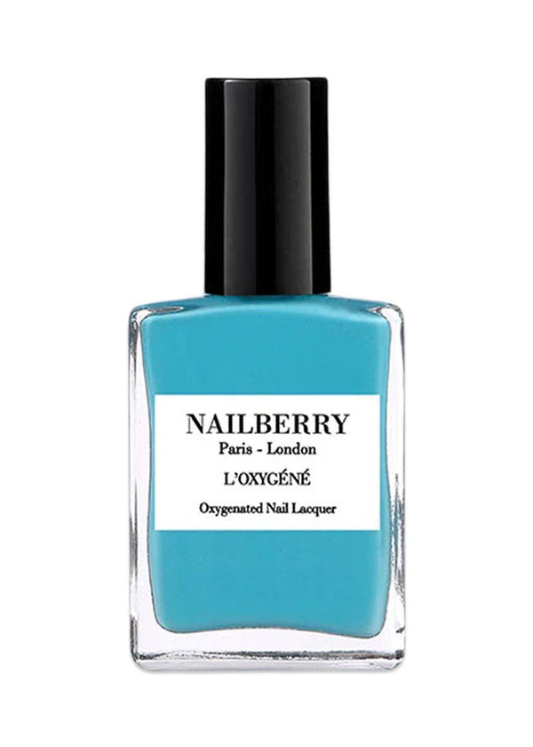 Nailberrys Santorini 15 ml - Oxygenated Turqoise. Køb beauty her.