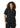 Savy Flower Emb Blouse - Black-Blouses-Neo Noir-Butler Loftet