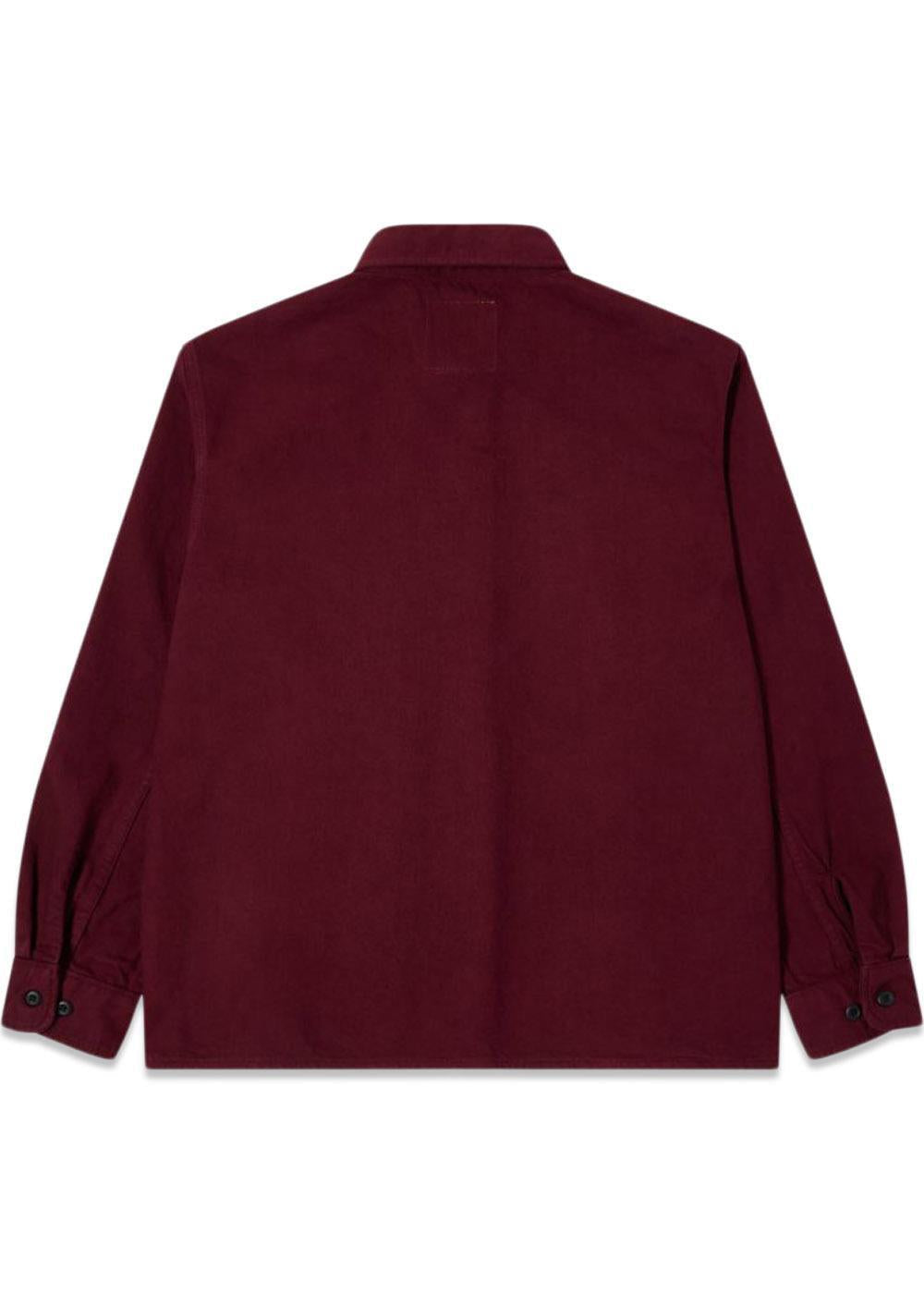 Seabstian Shirt LS - Wine-Shirts-Edwin-Butler Loftet