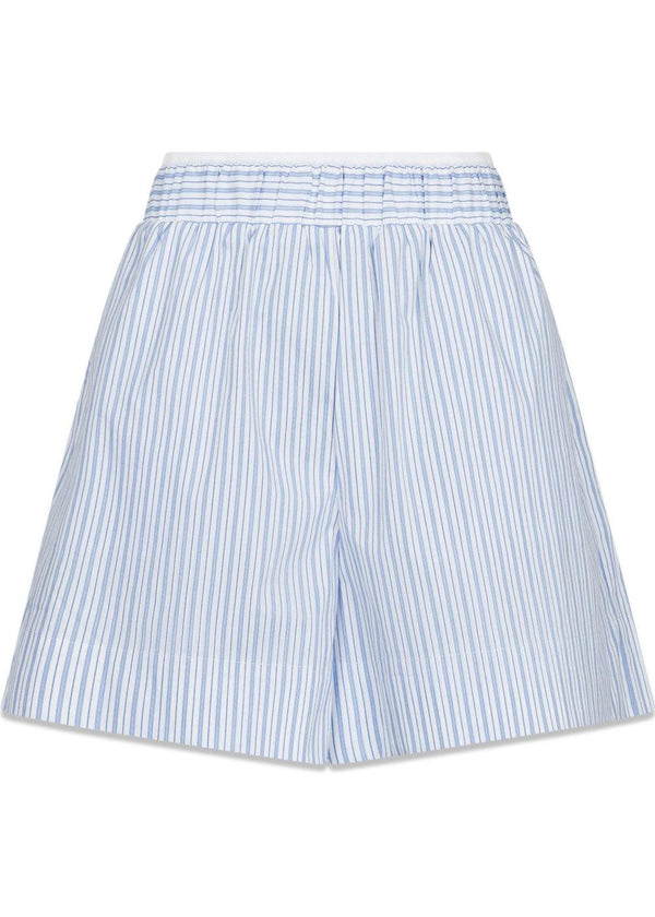 Shady Stripe Shorts - Light Blue-Shorts-Neo Noir-Butler Loftet