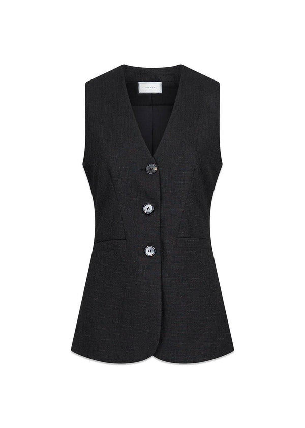 Shaima Waistcoat - Black
