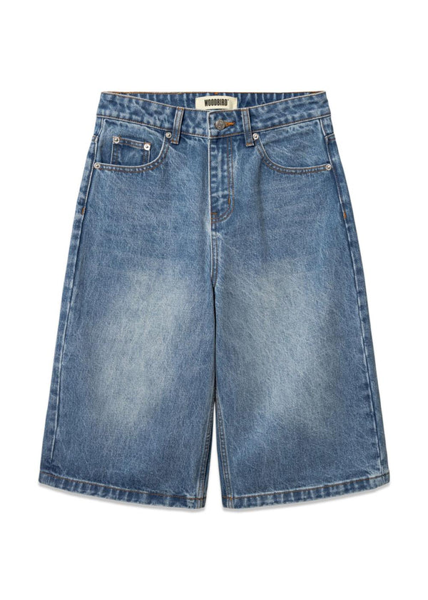 Shan Orig shorts - Blue Washed-Shorts-Woodbird-Butler Loftet