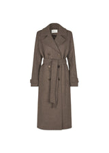 ShayMD coat - Chocolate Chip Melange-Outerwear-Modström-Butler Loftet