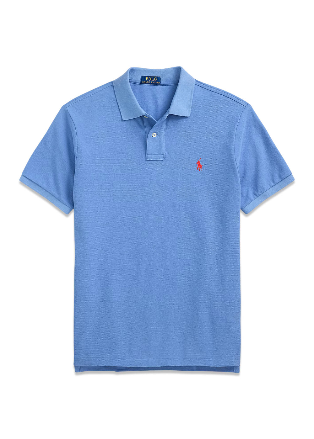 Short Sleeve Polo - Light Blue-T-shirts-Ralph Lauren-Butler Loftet