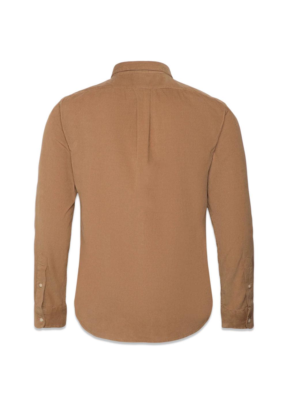 Slim Fit Corduroy Shirt - Brown-Shirts-Ralph Lauren-Butler Loftet
