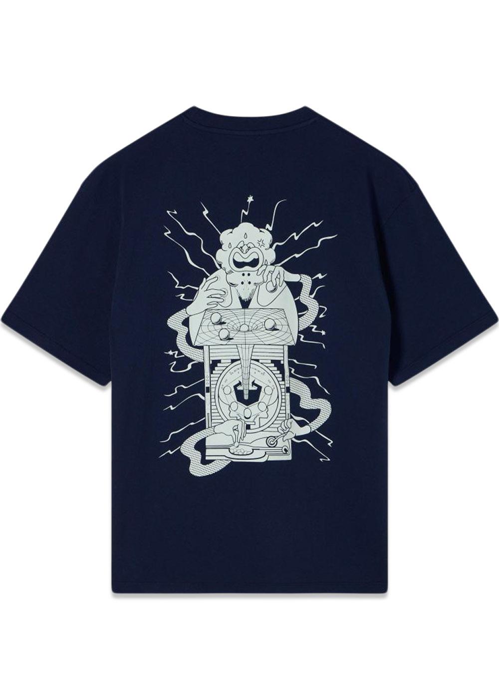 Slot Machine T-Shirt - Martime Blue-T-shirts-Edwin-Butler Loftet