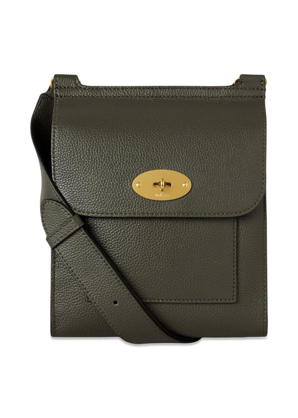 Small Antony N (Leather Strap) SCG - Juniper Green-Bags-Mulberry-Butler Loftet