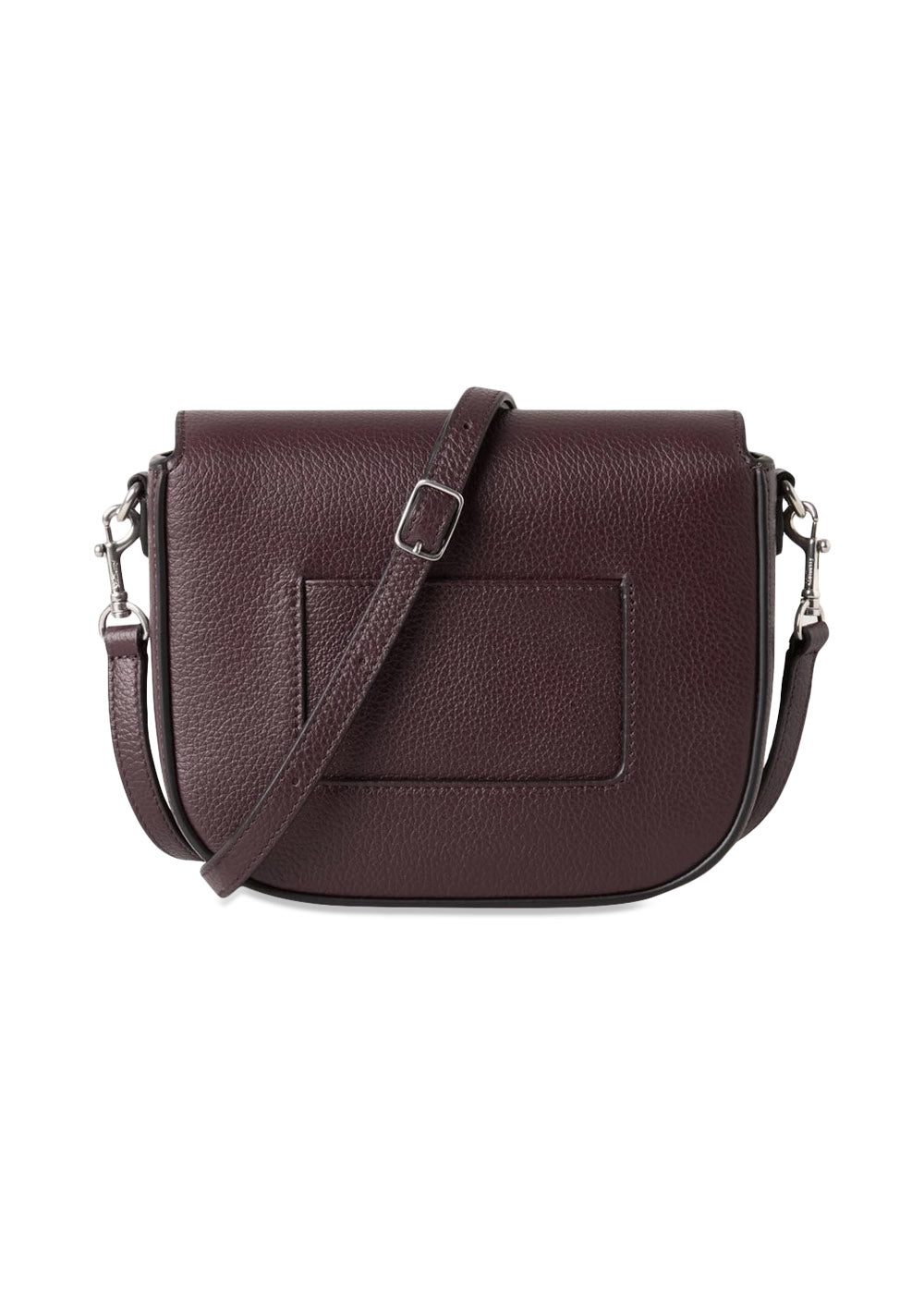 Small Darley Satchel Small Classic Grain - Black Cherry-Bags-Mulberry-Butler Loftet
