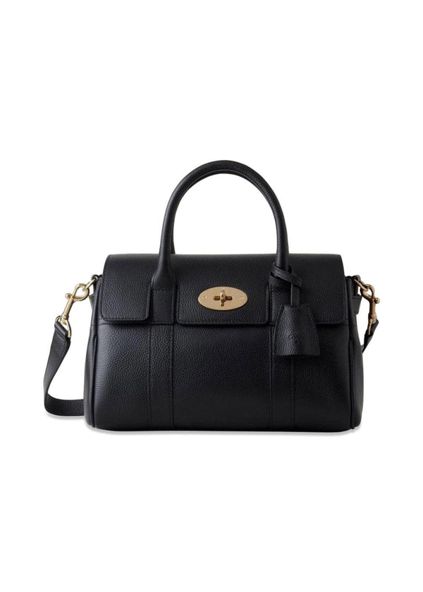 Sml bayswater satchel SCG - Black-Bags-Mulberry-Butler Loftet