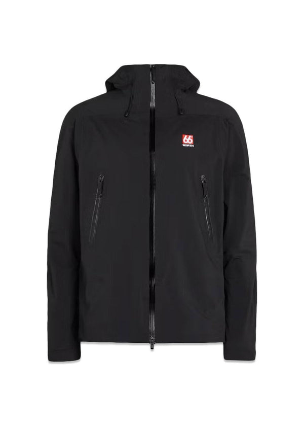 Snaefell Shell Jacket - Black-Outerwear-66 North-Butler Loftet