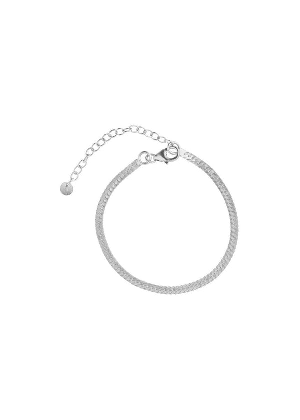 Stine A's Snake Bracelet - Silver. Køb armbånd her.