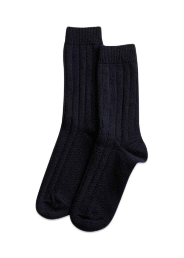 Nn. 07s Sock One 9055 - Navy Blue. Køb accessories her.