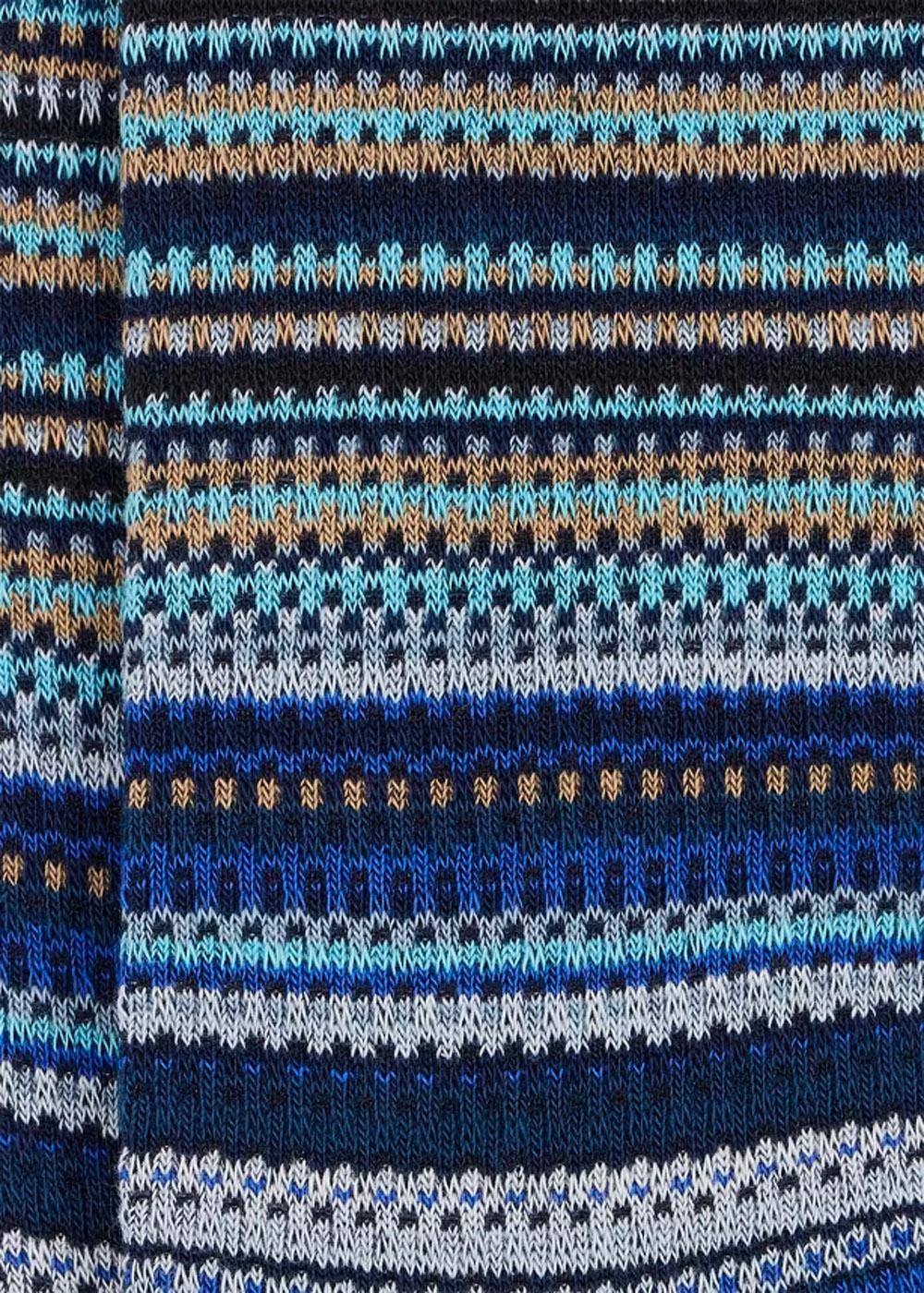 Sock Pique Signature - Navy-Socks/stockings-Paul Smith - PS-Butler Loftet