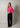 Soft Cotton Rib Longsleeve Top - Raspberry Rose-T-shirts-Ganni-Butler Loftet