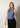 Soft cotton rib stripe tank - Nouvean Navy-Top-Ganni-Butler Loftet