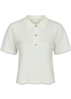 Soko Wave Knit Tee - Off White