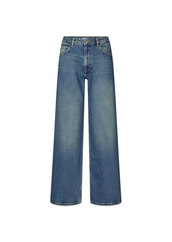 Solangemd jeans - Vintage Blue Wash-Jeans-Modström-Butler Loftet