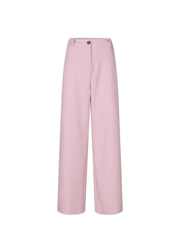 Sophiemd pants - Pink Melange-Pants-Modström-Butler Loftet