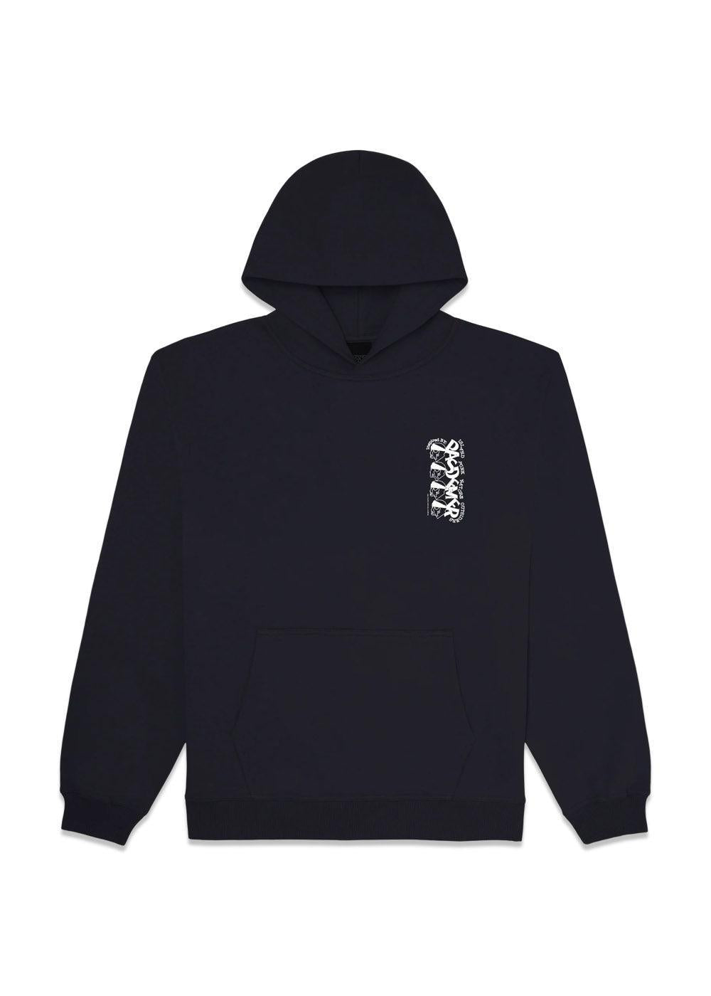 Stoned Island Hoody - Black-Hoodies-Pas de Mer-Butler Loftet