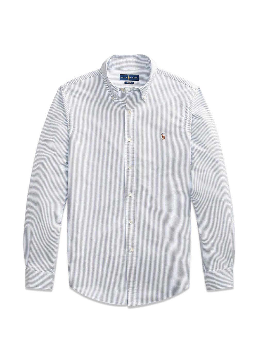 Striped Oxford - Blue Stripe-Shirts-Ralph Lauren-Butler Loftet