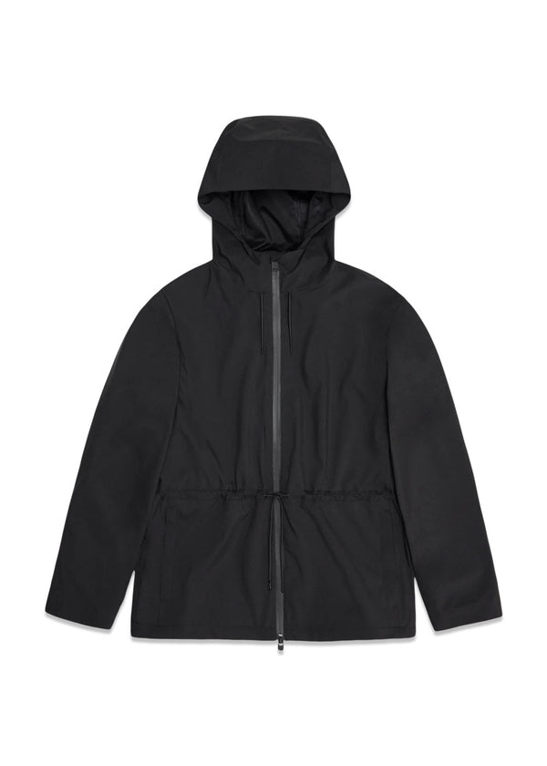 Suva Hardshell String W Jacket W3 - Black-Outerwear-Rains-Butler Loftet