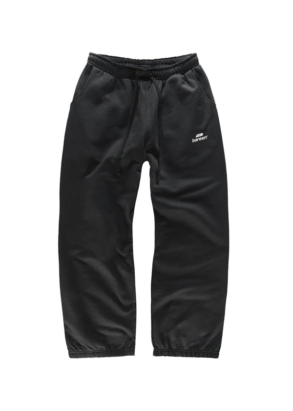 Sweatpants Logo - Black-Sweatpants-Bareen-Butler Loftet