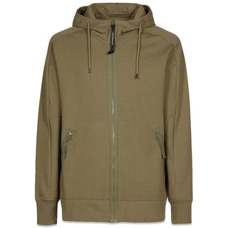 C.P. Companys Sweatshirts-Hooded Open - Lead Grey. Køb hoodies her.
