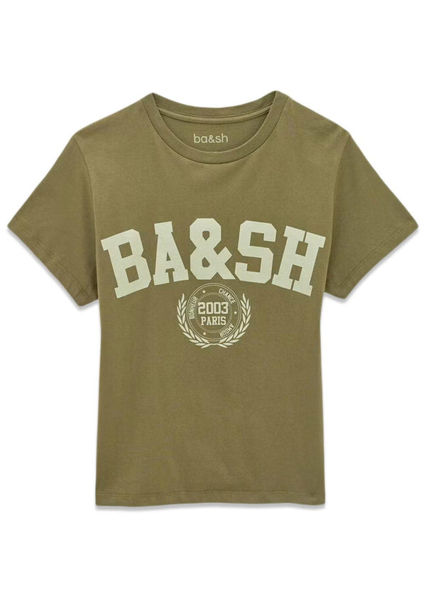T-SHIRT IONI - Kaki-T-shirts-Ba&sh-Butler Loftet