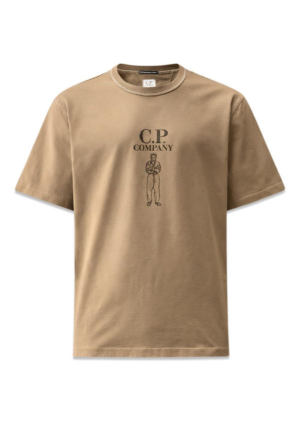 T-SHIRTS - Short Sleeve - Frozen Dew-T-shirts-C.P. Company-Butler Loftet