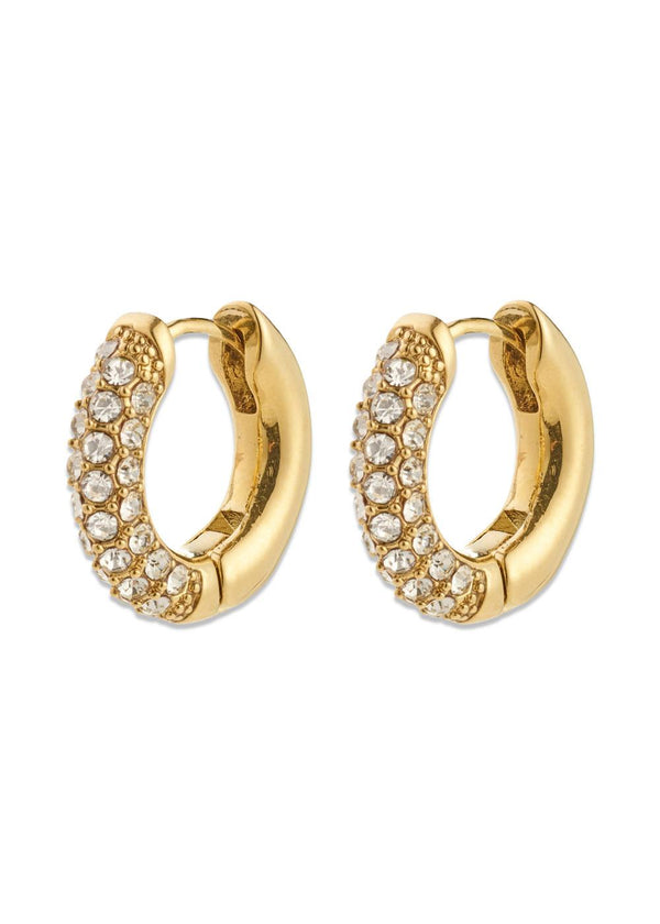 TATUM small hoops gold-plated - Gold Plated-Jewellery-Pilgrim-Butler Loftet