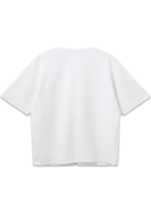 TG Bow Tee - Cream-T-shirts-The Garment-Butler Loftet