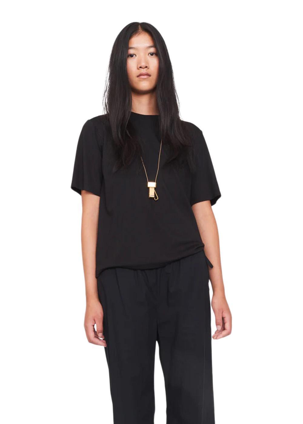 TG Oversized Logo Tee - Black-T-shirts-The Garment-Butler Loftet