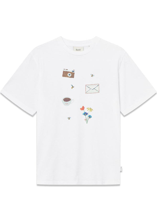 THINGS T-SHIRT - White-T-shirts-Forét-Butler Loftet