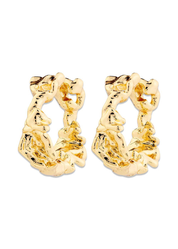 TRUST earrings gold-plated - Gold Plated-Jewellery-Pilgrim-Butler Loftet