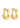 TRUST earrings gold-plated - Gold Plated-Jewellery-Pilgrim-Butler Loftet