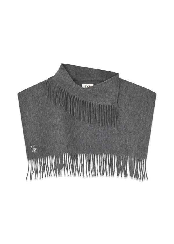 TURTLA - Dark Grey Melan-Scarf-By Malene Birger-Butler Loftet