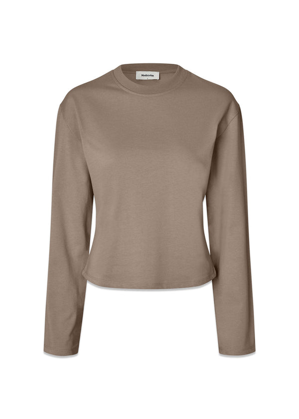 Tampamd LS t-shirt - Chocolate Chip-T-shirts-Modström-Butler Loftet
