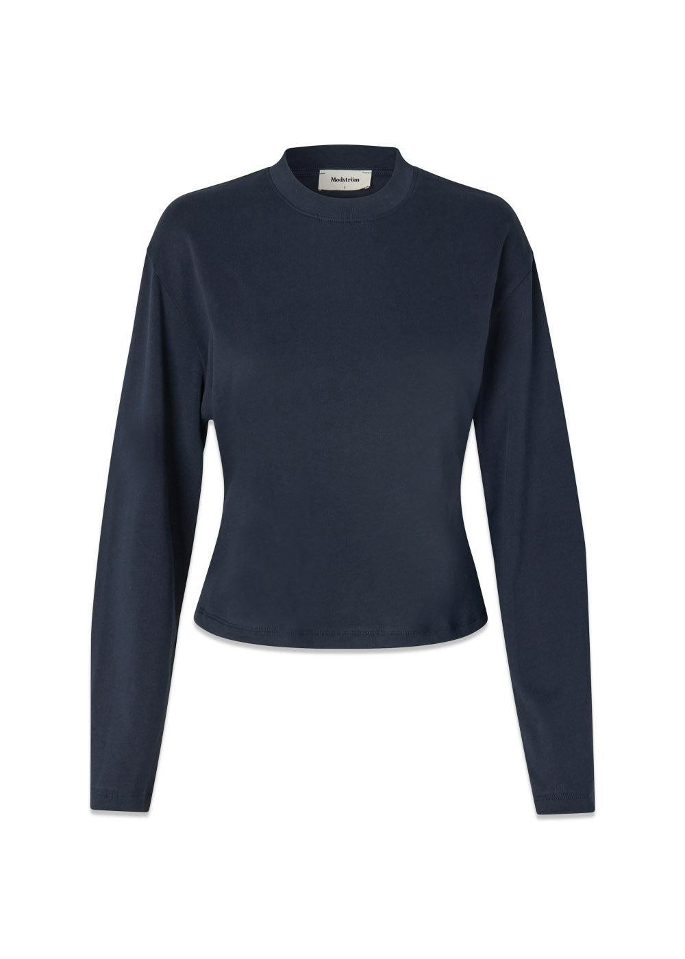 Tampamd LS t-shirt - Navy Sky-T-shirts-Modström-Butler Loftet