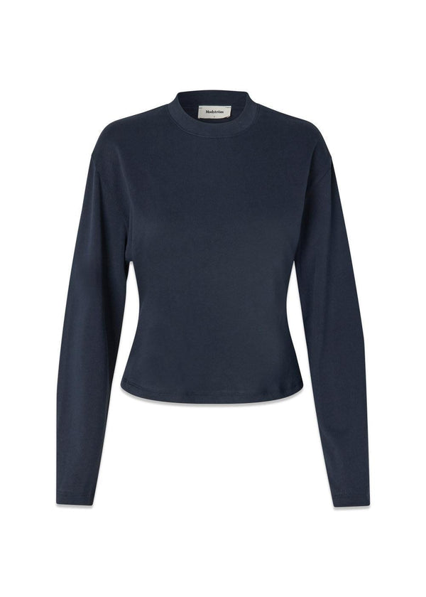 Tampamd LS t-shirt - Navy Sky-T-shirts-Modström-Butler Loftet