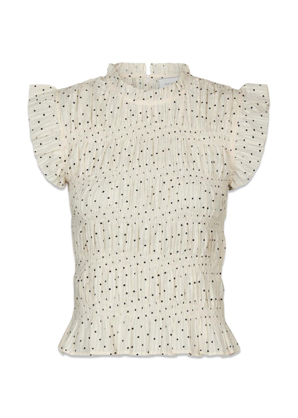 Tarsi Dot Top - Creme-Top-Neo Noir-Butler Loftet