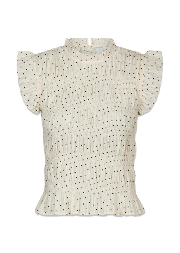 Tarsi Dot Top - Creme-Top-Neo Noir-Butler Loftet