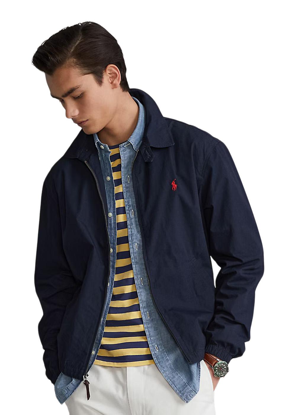 The Bayport Poplin Jacket - Navy-Outerwear-Ralph Lauren-Butler Loftet