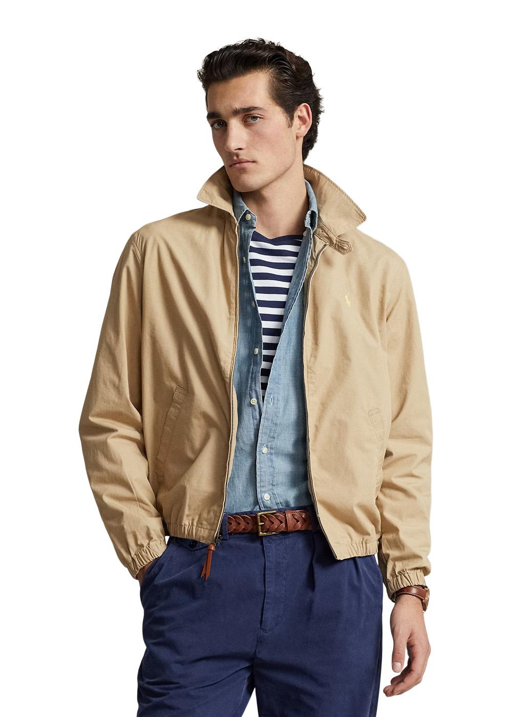 The Bayport Poplin Jacket - Vintage Khaki-Outerwear-Ralph Lauren-Butler Loftet